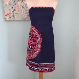NEW Lilly Pulitzer strapless dress Sz 6